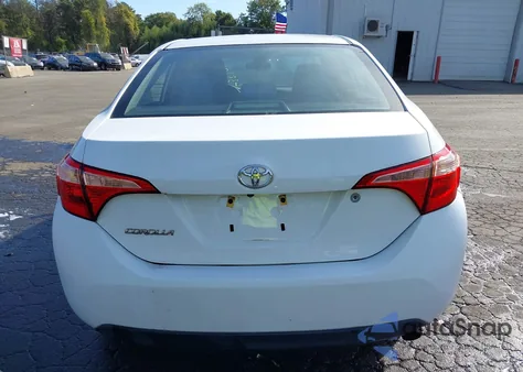 2017 Toyota Corolla L z USA, uszkodzony, nr VIN 2T1BURHE6HC922694